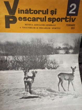Revista Vanatorul si pescarul sportiv, nr. 2 - Februarie 1979