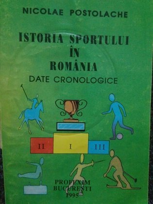 Istoria sportului in Romania, date cronologice