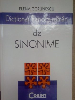Dictionar francez - roman de sinonime