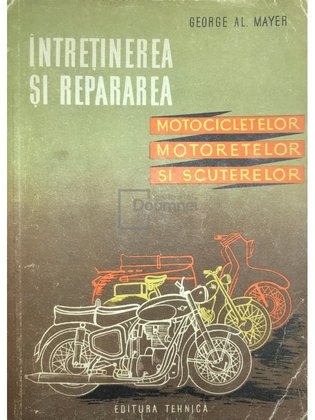 Întreținerea și repararea motocicletelor, motoretelor și scuterelor