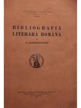 Bibliografia literara romana (semnata)