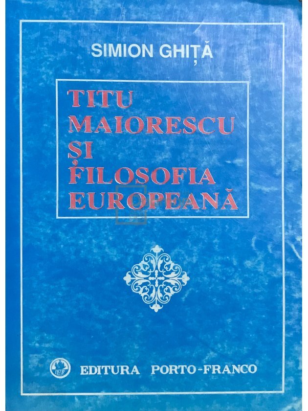 Titu Maiorescu și filosofia europeană