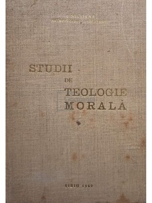 Studii de teologie morala