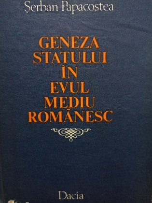Geneza statului in evul mediu romanesc