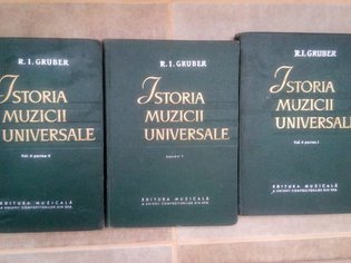 Istoria muzicii universale, 3 vol.