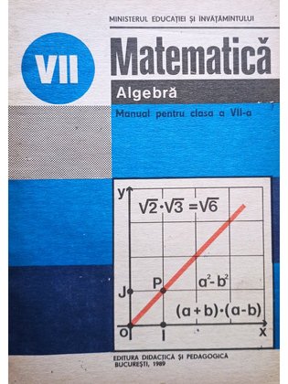 Matematica. Manual pentru clasa a VII-a - Algebra