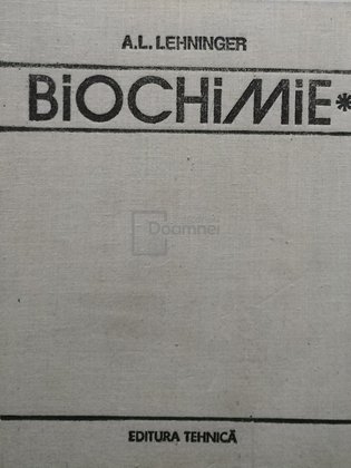 Biochimie, vol. 1