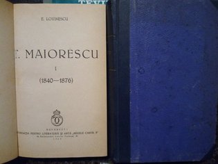 T. Maiorescu, 2 vol.