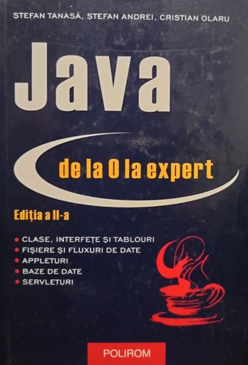 Java de la 0 la expert, editia a IIa