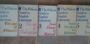 The pelican guide to english literature, 5 vol.