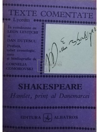 Shakespeare - Hamlet, print al Danemarcei