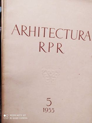 Arhitectura RPR, nr. 5