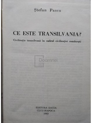 Ce este Transilvania?