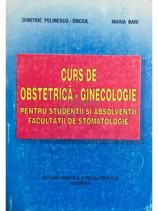 Curs de obstetrică-ginecologie pentru studenții și absolvenții facultății de stomatologie