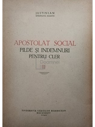 Apostolat social - Pilde si indemnuri pentru cler, vol. II