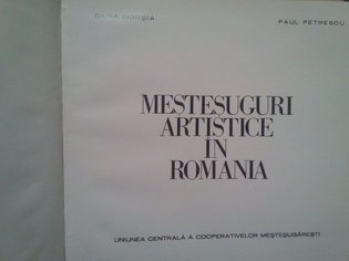 Mestesuguri artistice in Romania