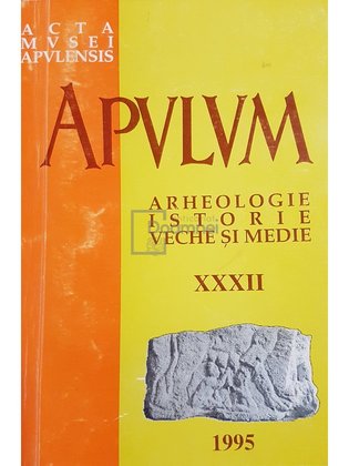 Apulum, vol. XXXII