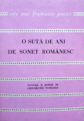 O suta de ani de sonet romanesc