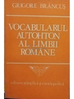 Vocabularul autohton al limbii romane