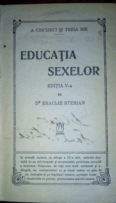Educatia sexelor, editia a 5a