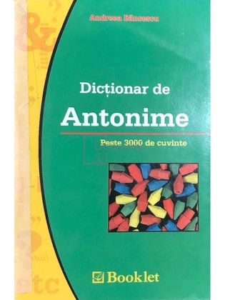 Dicționar de antonime