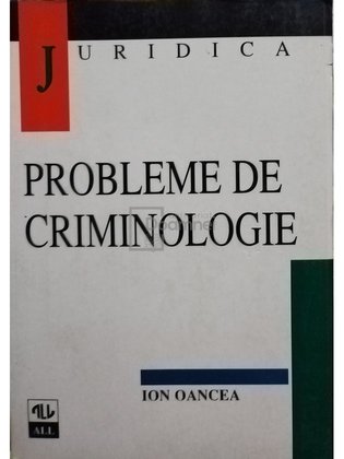 Probleme de criminologie