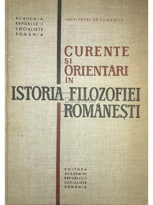 Curente și orientări în istoria filozofiei românești