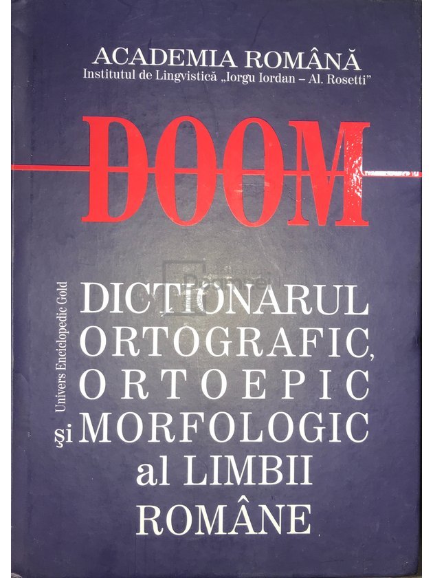 Dicționarul ortografic, ortoepic și morfologic al limbii române (ed. II)