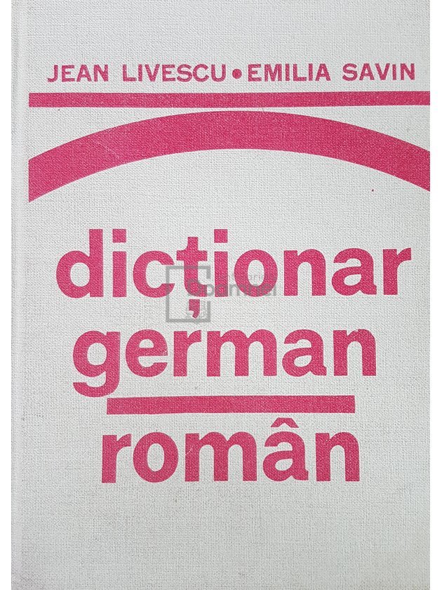 Dictionar german-roman (ed. 1982)