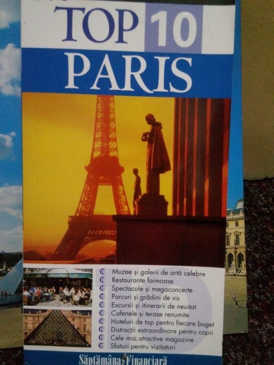 Top 10 Paris, ghiduri turistice vizuale