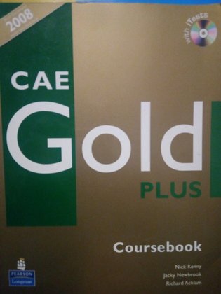 CAE Gold plus coursebook