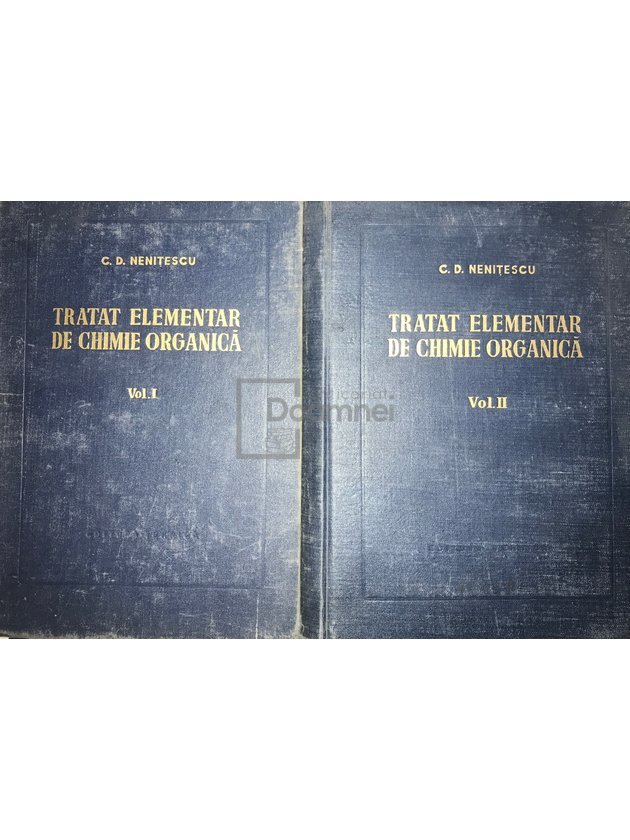 Tratat elementar de chimie organică, 2 vol (ed. IV)