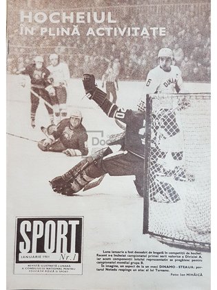 Revista Sport, anul 1981, 12 numere