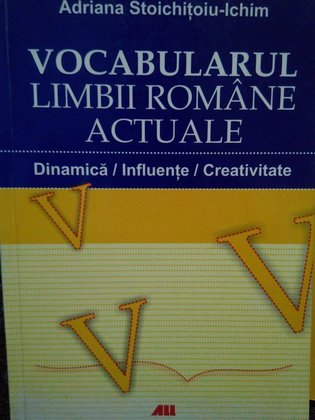 Ichim - Vocabularul limbii romane actuale