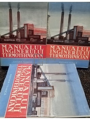 Manualul inginerului termotehnician, 3 vol.