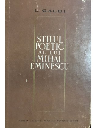 Stilul poetic al lui Mihai Eminescu