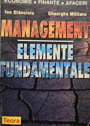 Management - Elemente fundamentale