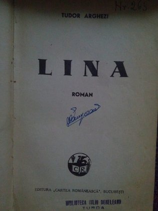 Lina, editia I