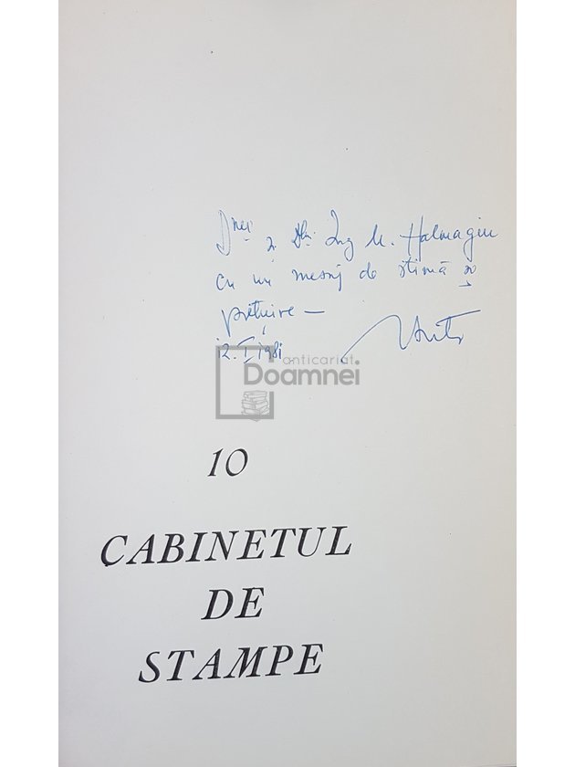 Honore Daumier. Cabinetul de stampe, vol. 10 (semnata)