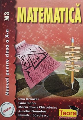 Matematica - Manual pentru clasa a Xa M3
