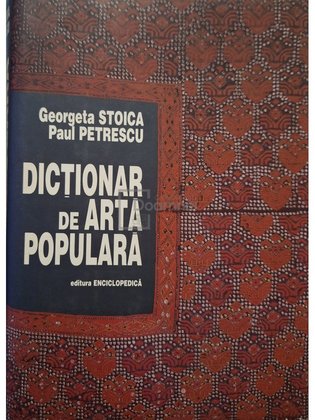 Dictionar de arta populara