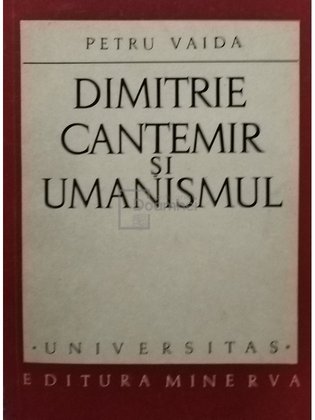 Dimitrie Cantemir si umanismul