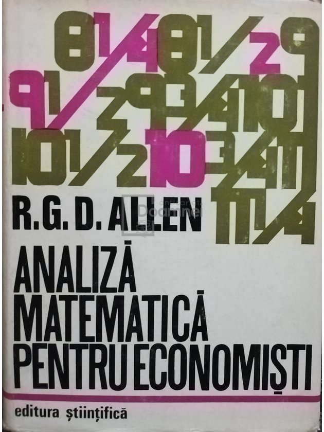 Analiza matematica pentru economisti