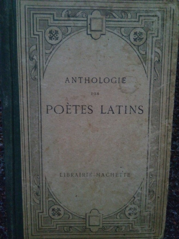 Anthologie des poetes latins