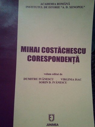 Mihai Costachescu corespondenta (dedicatie)