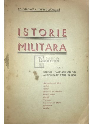 Istorie militară, vol. 1