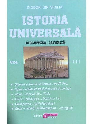Istoria universală, vol. 3