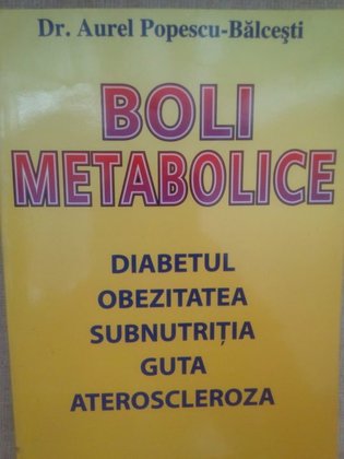 Balcesti - Boli metabolice