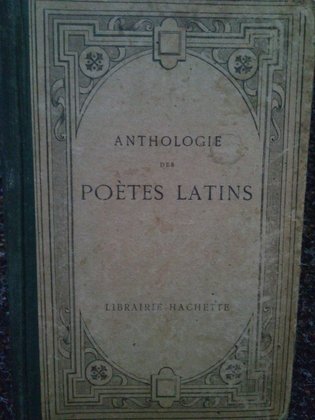 Anthologie des poetes latins