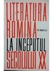 Literatura română la începutul secolului XX